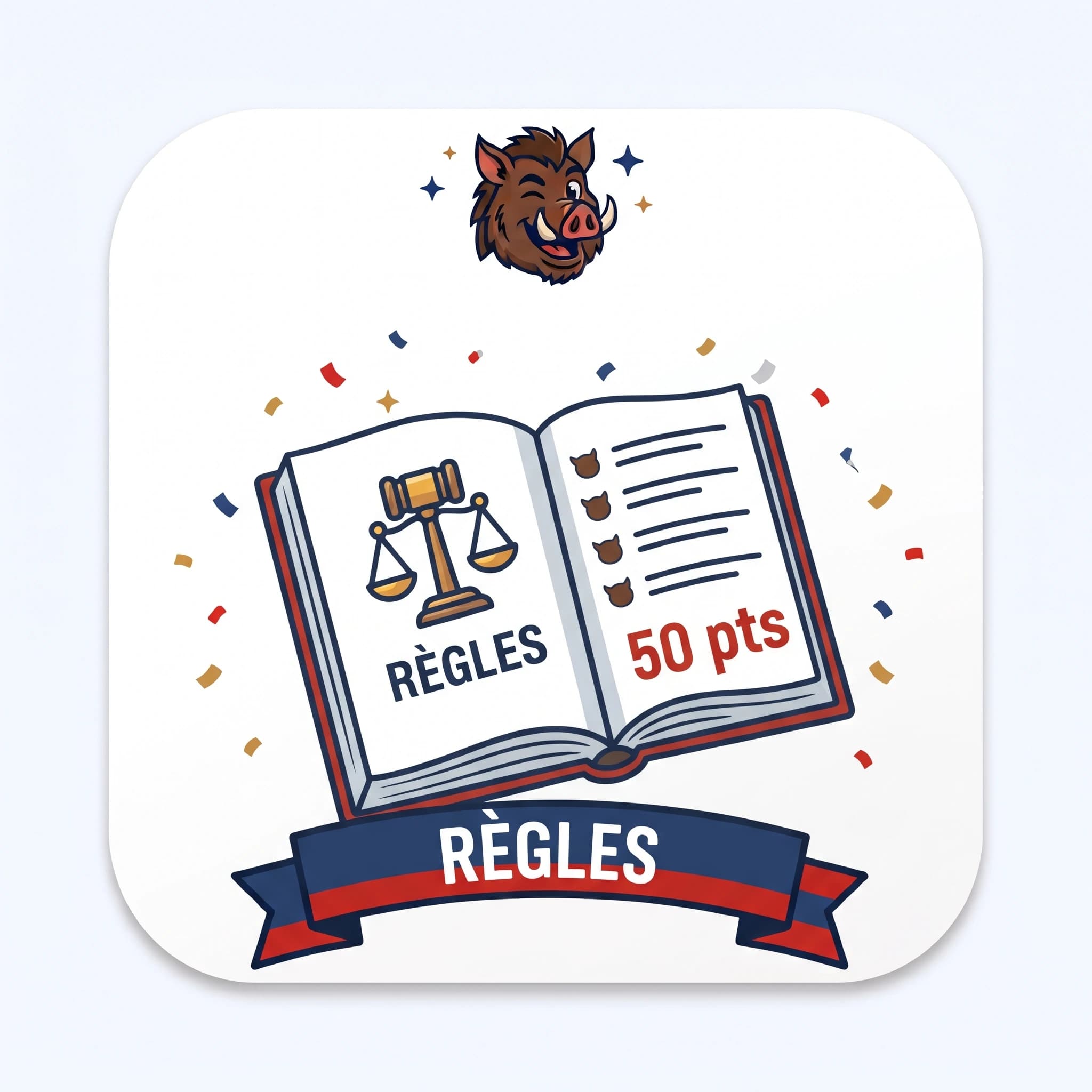 Règles — barème des points et fonctionnement